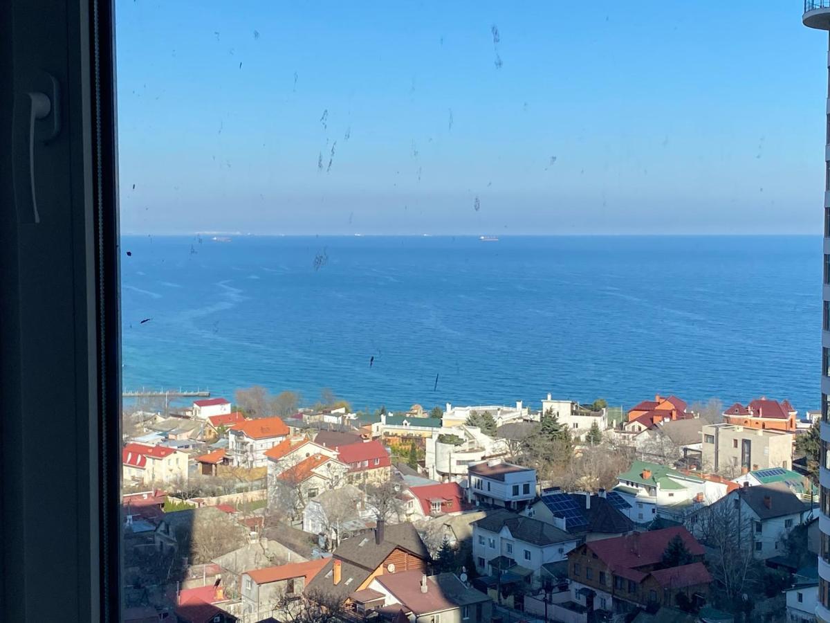 Квартира С Панорамным Видом На Море В Аркадии Odessa Buitenkant foto